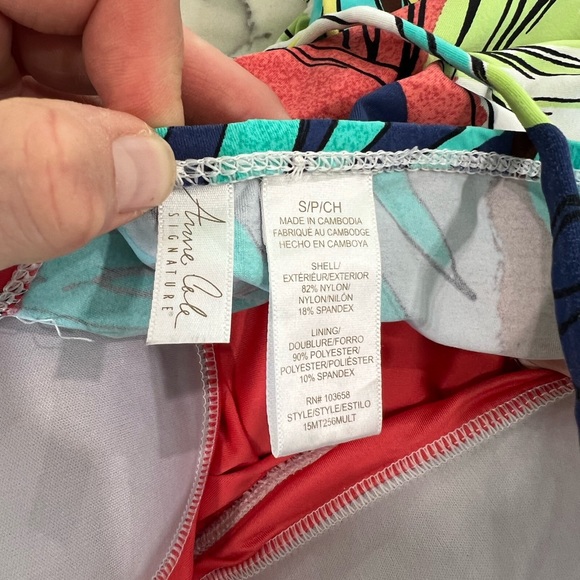 Anne Cole Tankini top - Picture 3 of 4